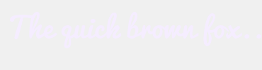 Image with Font Color F5EDFF and Background Color F0F0F0